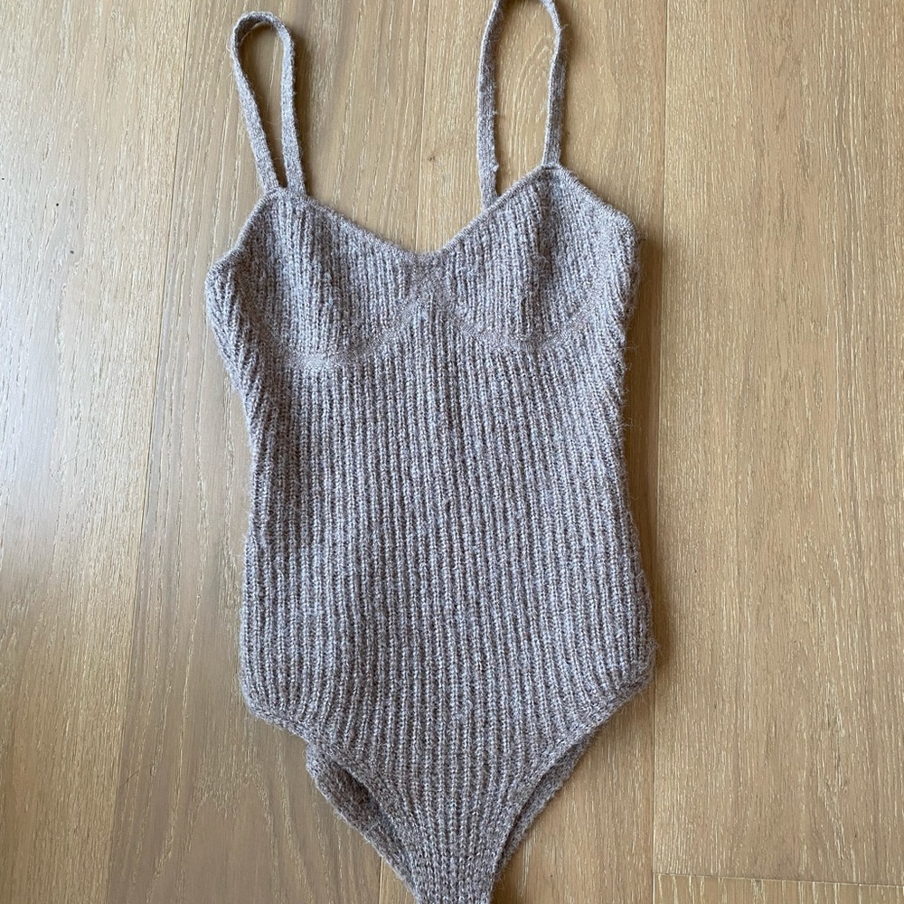 Zara knit body suit